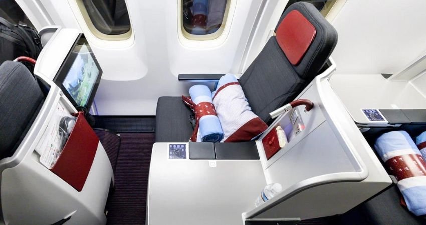 Austrian Airlines Seat Upgrade
