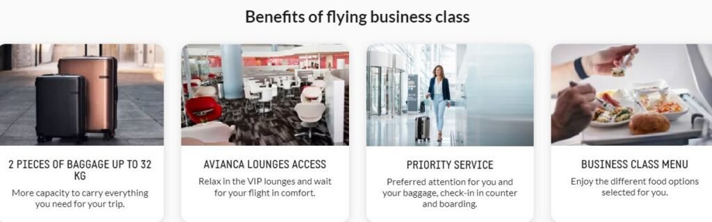 Avianca Business Class Upgrade