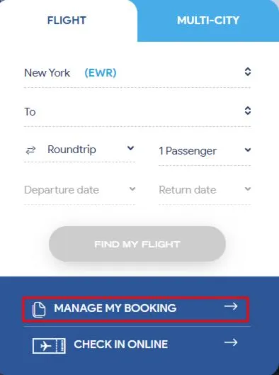Cancel French Bee flight online