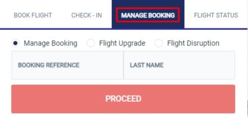 Philippine Airlines’ Manage Booking